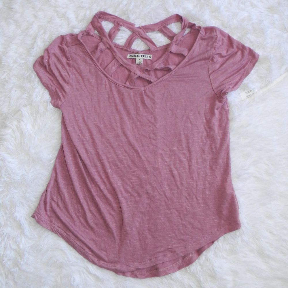 Soft Cut Out T Shirt